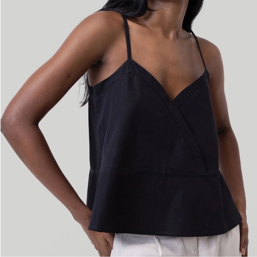 UO Black Cami Blouse